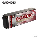 GNB GAONENG 6000 MAH 2S 7,4 V 140 C Plus Harthülle 5,0 mm eingebaute Kugel-Weiblicher Verbinder LiPo-Batterie im Maßstab 1:10 1/10, RC-Automobile